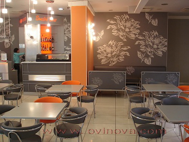 sushi bar дизайн Светланы Овиновой